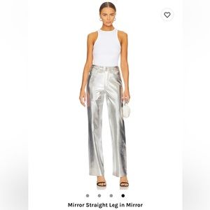 WeWoreWhat Mirror Straight Leg Pant